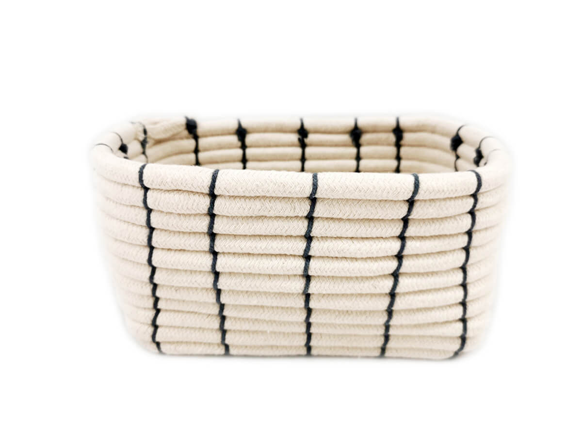 Home Decor Fashion Amazon Hot Sale Customize Wholesale Easy Carry Cotton rope storage basket Home Decor Fashion Amazon Hot Sale Customize Wholesale Easy Carry Cotton rope storage basket