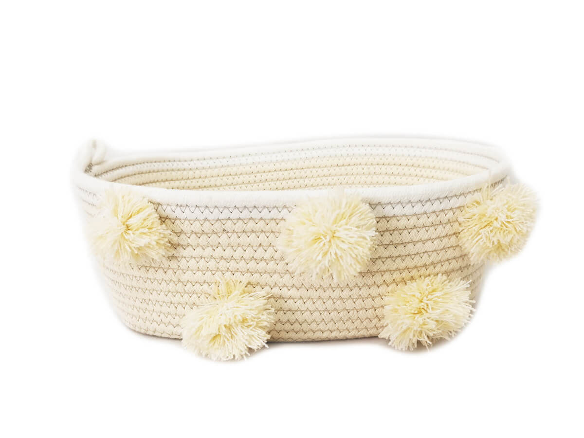 Home Decor Fashion Amazon Hot Sale Customize Wholesale Easy Carry Cotton rope storage basket Home Decor Fashion Amazon Hot Sale Customize Wholesale Easy Carry Cotton rope storage basket