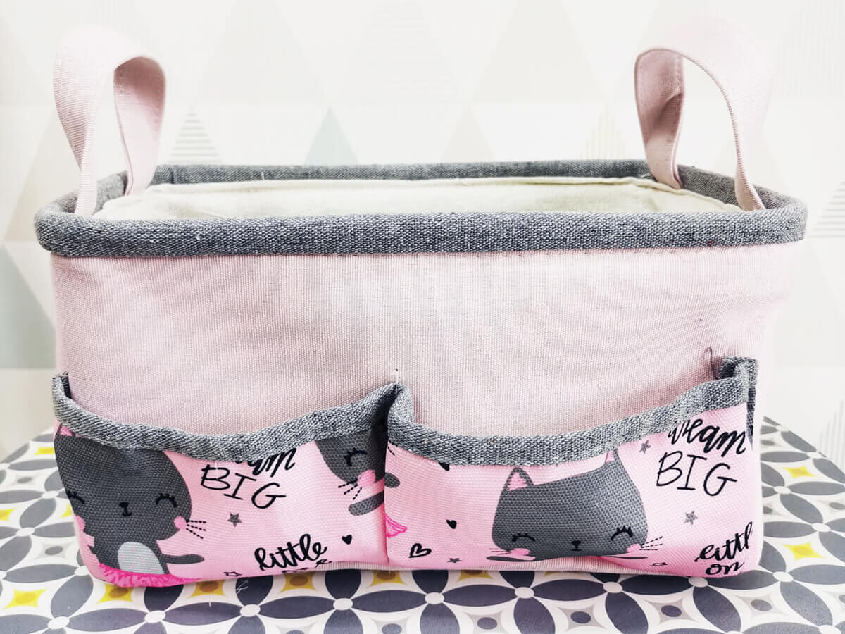 Amazon Hot Sale Customize Wholesale Home Decor Fashion Foldable Easy Carry Canvas Storage Basket Amazon Hot Sale Customize Wholesale Home Decor Fashion Foldable Easy Carry Canvas Storage Basket