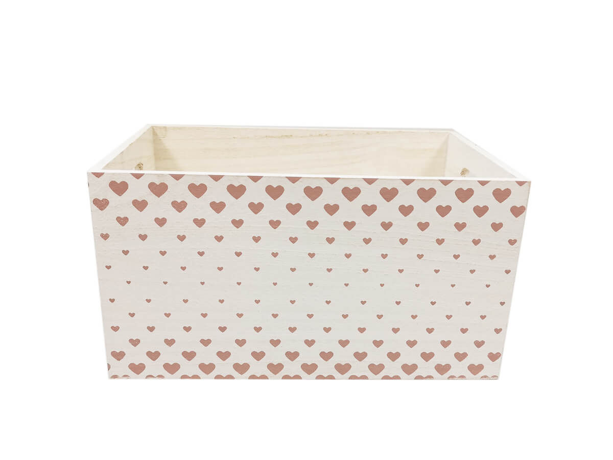 Eco-Friendly Unfinished Nautical Wooden Box Print Letters Rectangle Paulownia Wooden Box For Storage