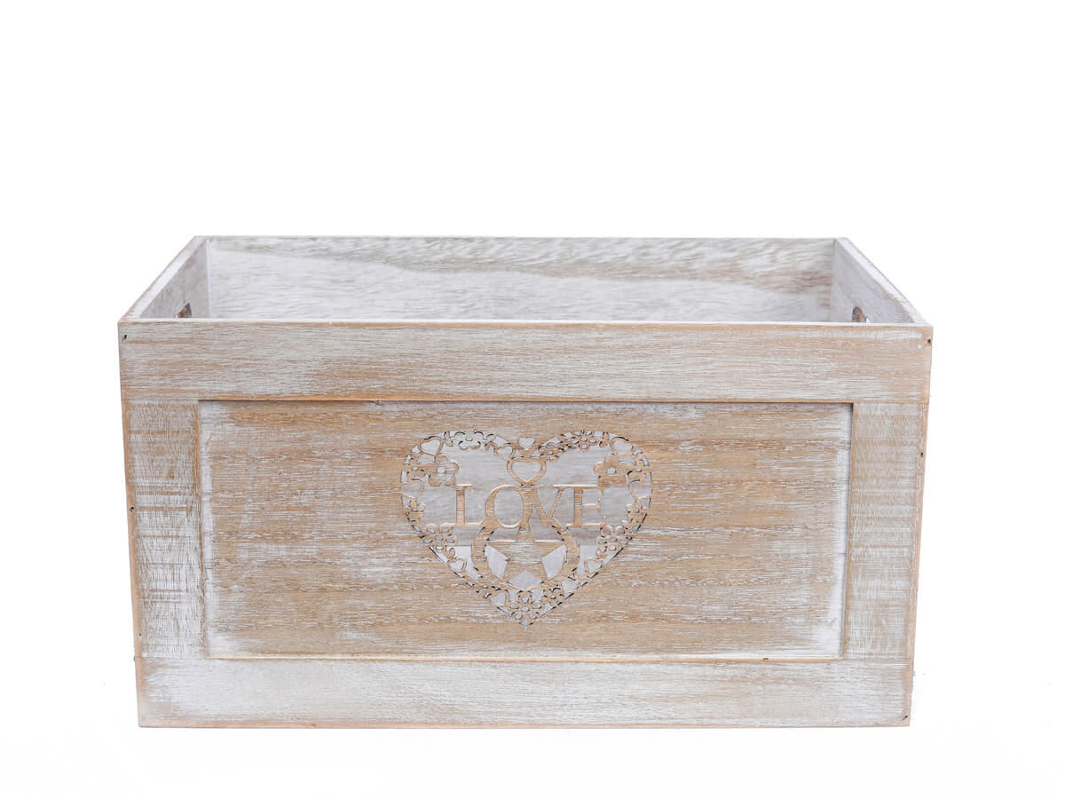 Eco-Friendly Unfinished Nautical Wooden Box Print Letters Rectangle Paulownia Wooden Box For Storage
