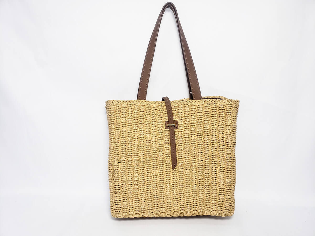 Custom Handmade Woven Paper Bag, Artbag, Woven Shoulder Bag, Handbag Manufacturer