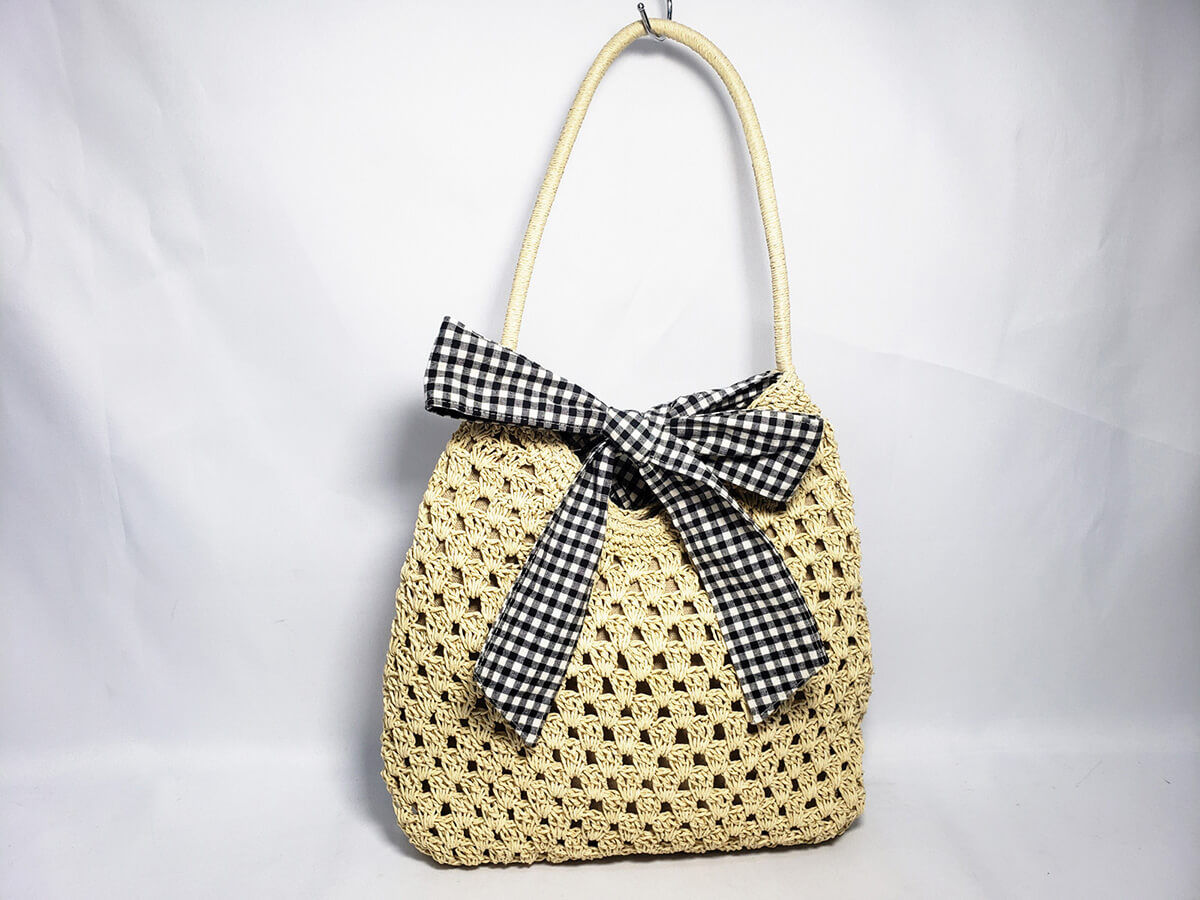 Custom Handmade Soft Paper Woven Ropes Shoulder Bag, Artbag, Handbag Manufacturer