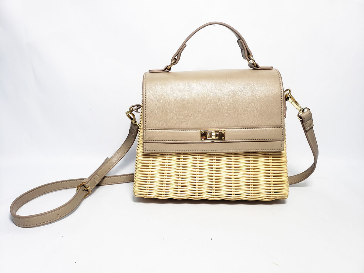 Custom Handmade Woven Rattan Bag, Artbag, Woven Shoulder Bag, Handbag Manufacturer