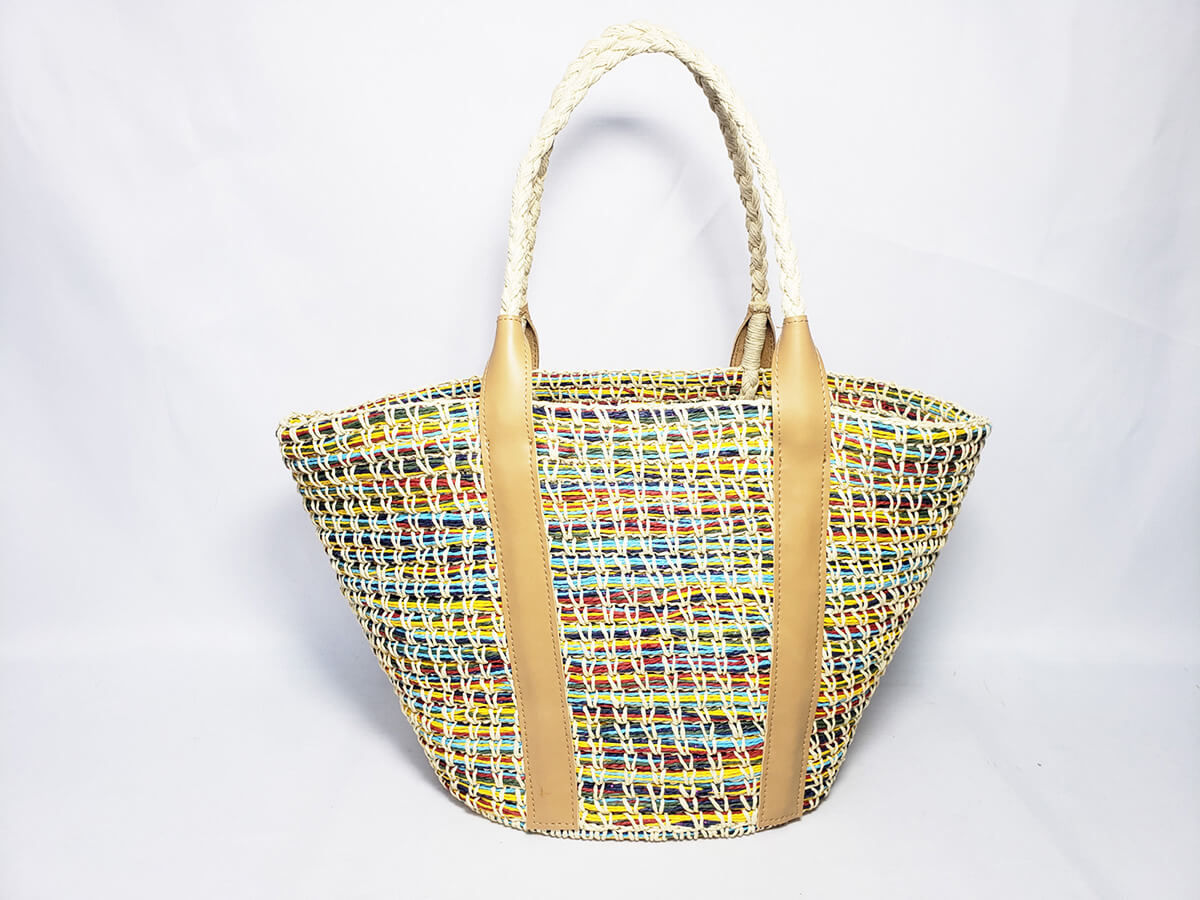 Custom Handmade Woven Paper Ropes Bag, Artbag, Handbag Manufacturer