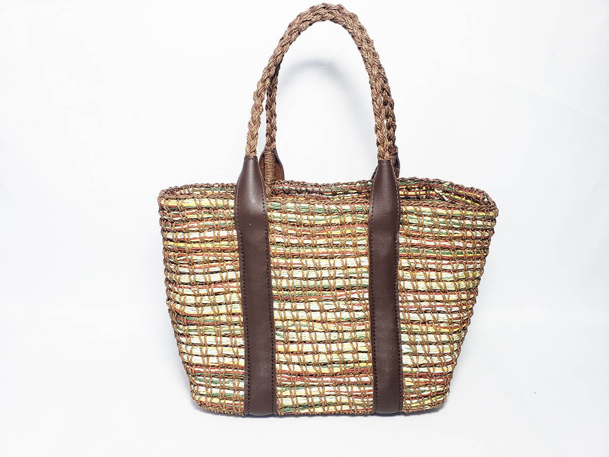 Custom Handmade Woven Paper Ropes Bag, Artbag, Handbag Manufacturer Custom Handmade Woven Paper Ropes Bag, Artbag, Handbag Manufacturer