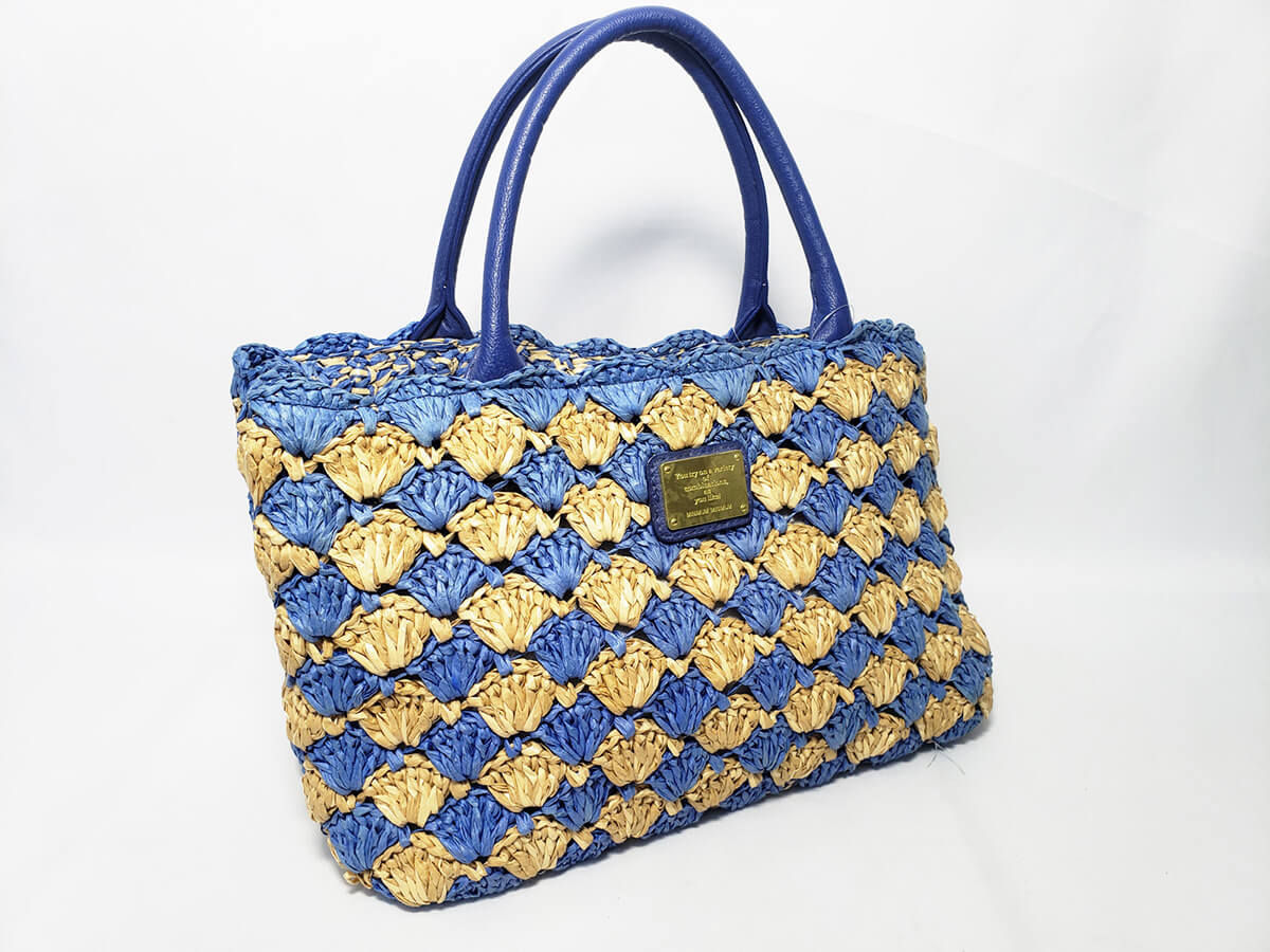 Custom Handmade Woven Paper Ropes Bag, Artbag, Handbag Manufacturer