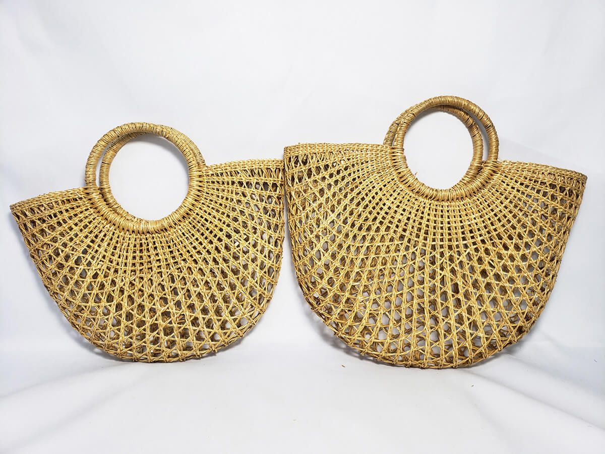 Custom Handmade Woven Soft Paper Ropes Artbag