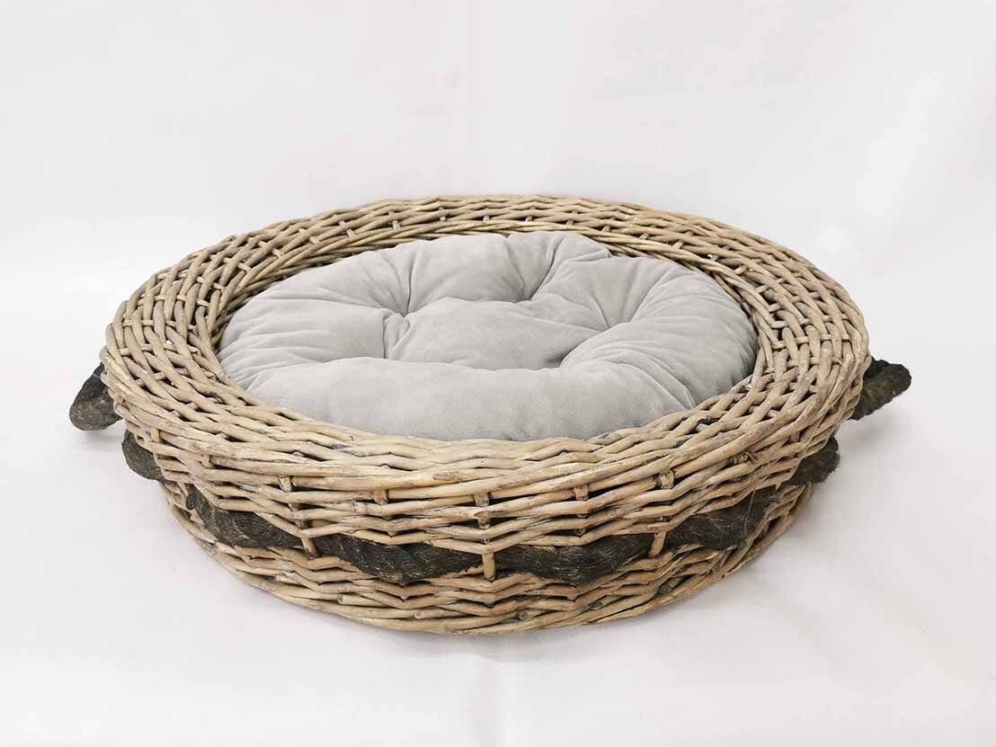 Wicker Pet House, Pet Nests, Dog And Cat Beds, Comfortable Cat Sleep Pet Nest