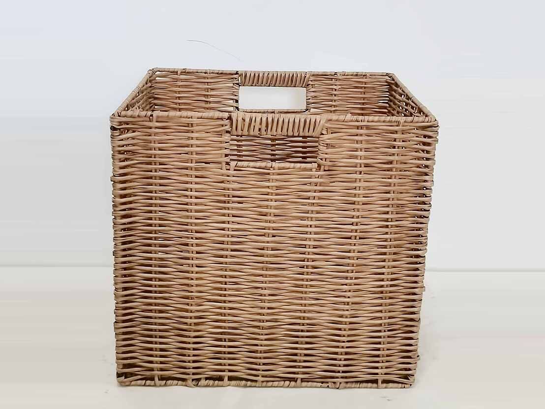 Customizable Colorful Hand-made PP Or PE Storage Basket Customizable Colorful Hand-made PP Or PE Storage Basket