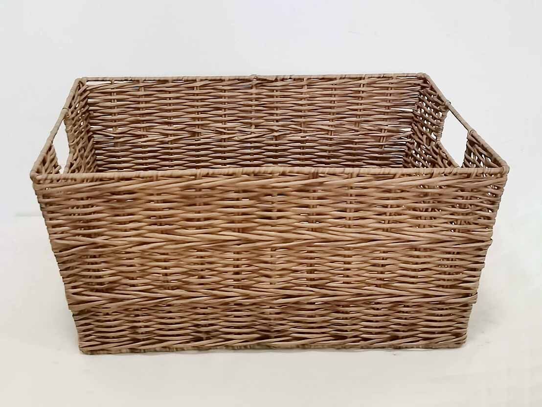 Customizable Colorful Hand-made PP Or PE Storage Basket Customizable Colorful Hand-made PP Or PE Storage Basket