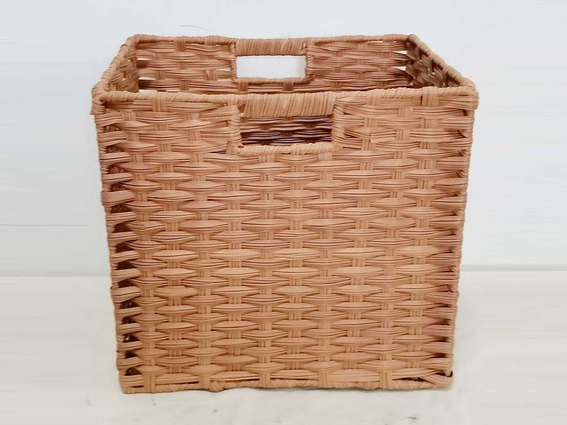 Customizable Colorful Hand-made PP Or PE Storage Basket Customizable Colorful Hand-made PP Or PE Storage Basket