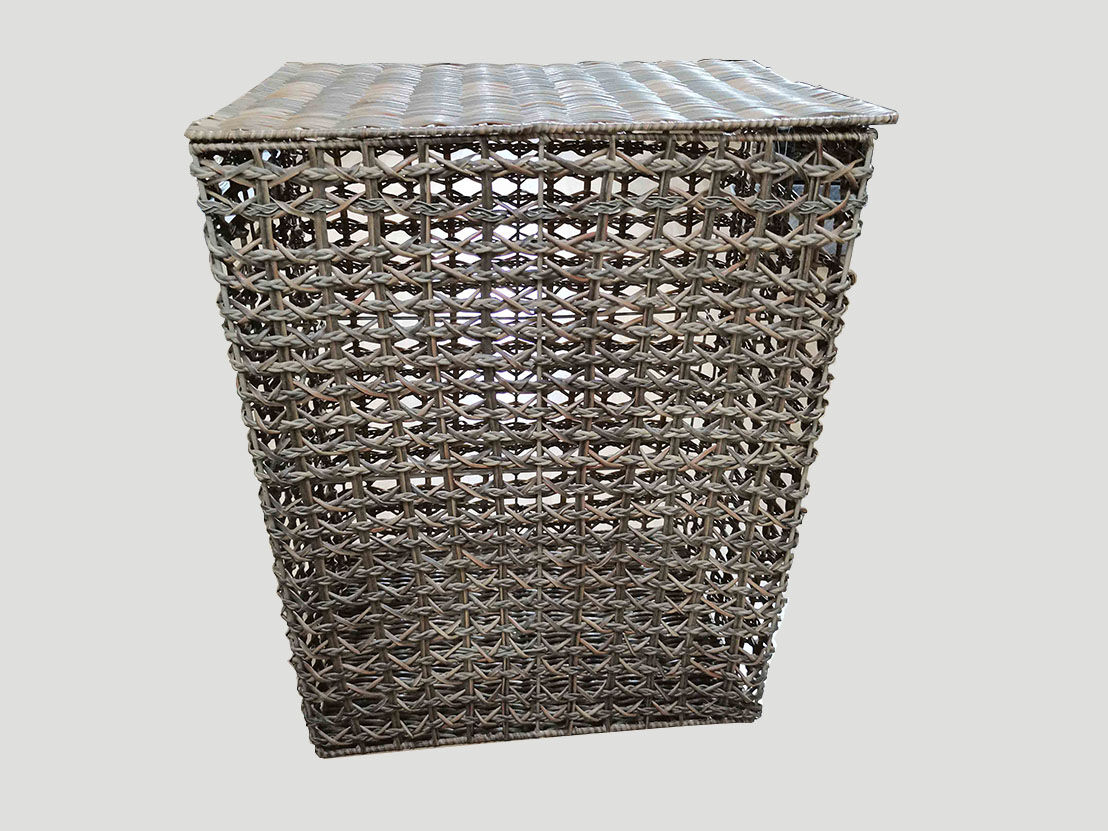Customizable Hand-made PP Or PE Laundry Basket, Imitation Rattan Or Wicker Customizable Hand-made PP Or PE Laundry Basket, Imitation Rattan Or Wicker