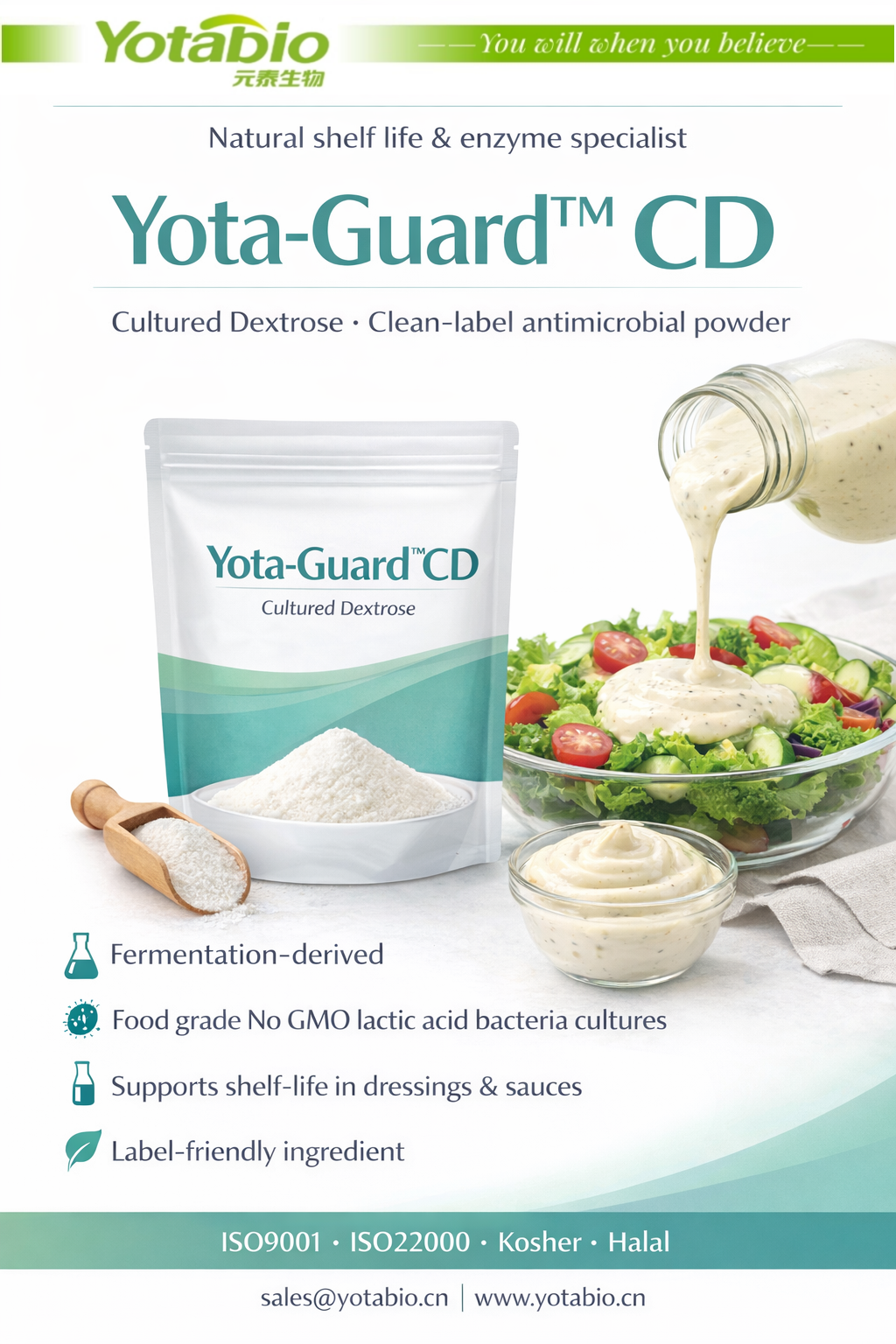 Advanced Cultured Dextrose for Natural Food Protection & Clean Labels