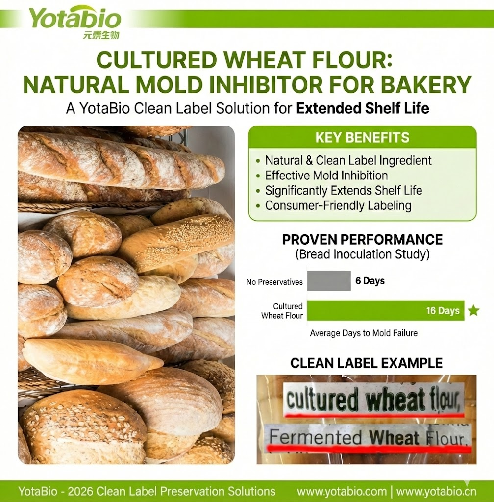 Cultured Wheat Flour