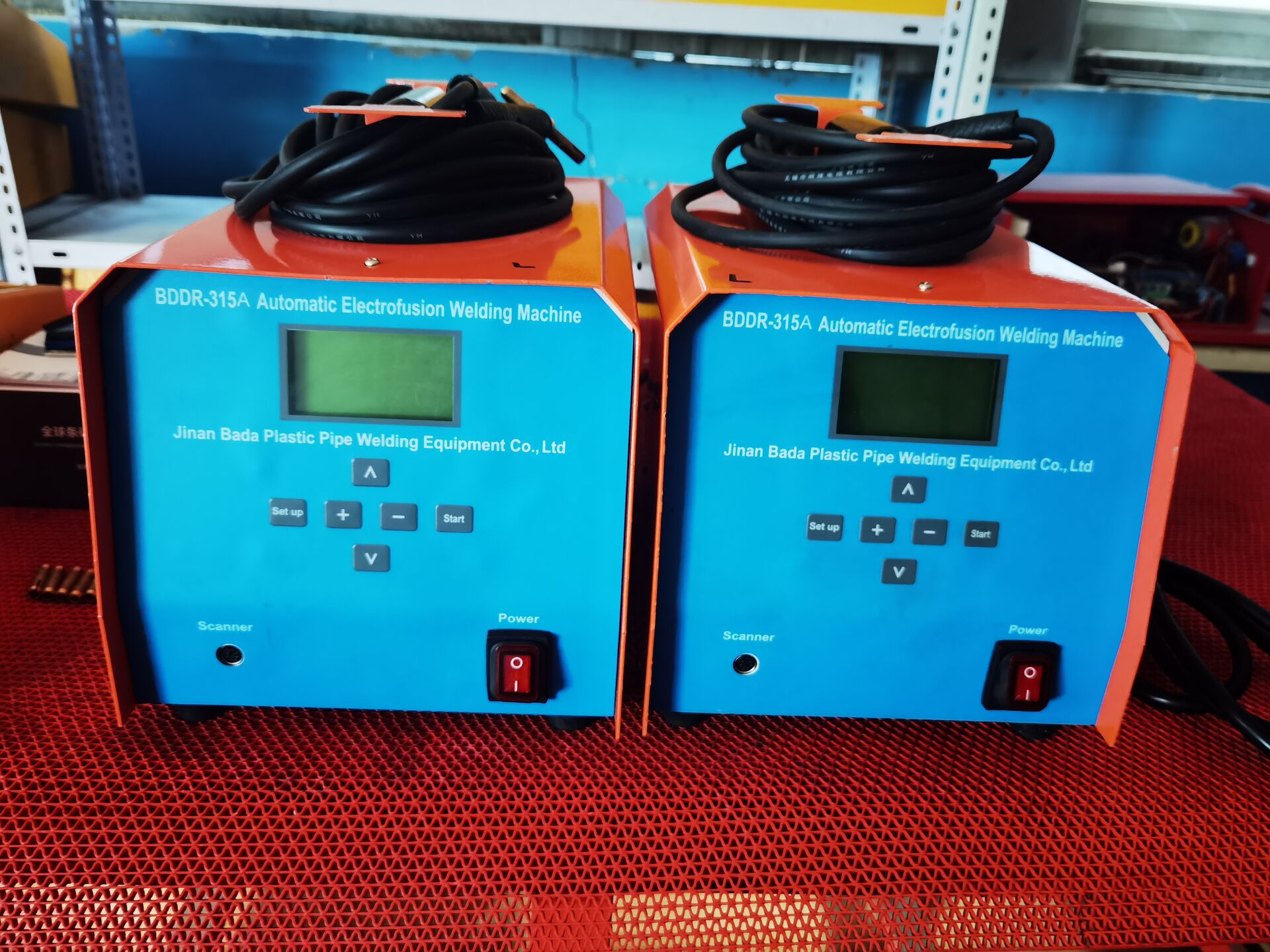 Electrofusion welding machine