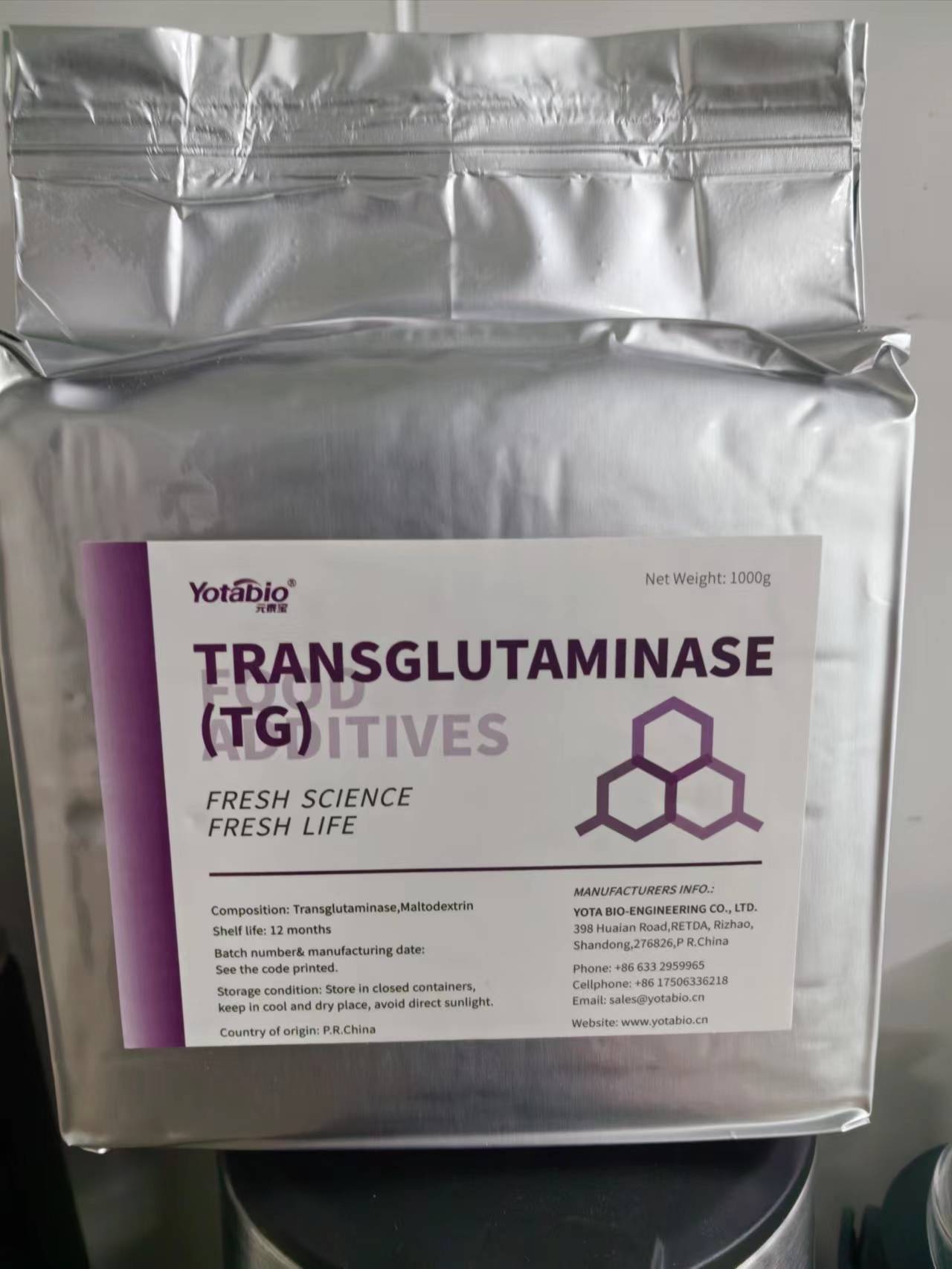 TG-Pro: aglutinante para carne