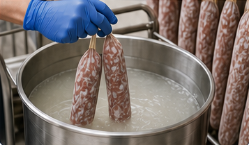 Cómo preparar la solución de natamicina para el control de moho en salami