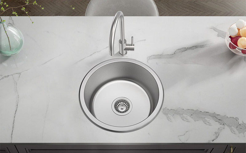 top mount sink