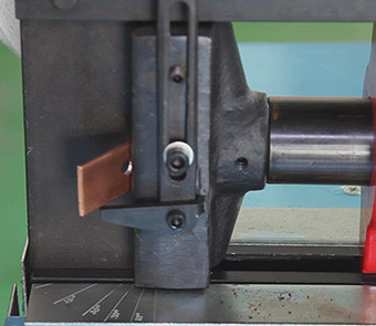 Combined busbar processing machine