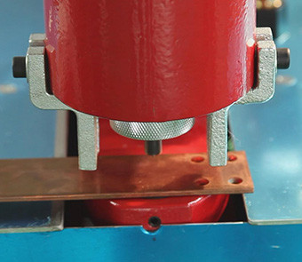 Combined busbar processing machine