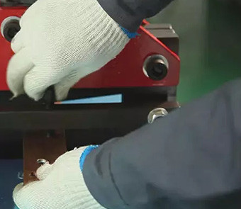 Combined busbar processing machine