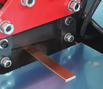Combined busbar processing machine