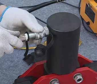 Portable busbar processing machine Hydraulic busbar cutting machine