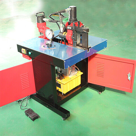 Combined busbar processing machine