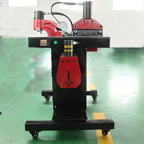 Combined busbar processing machine