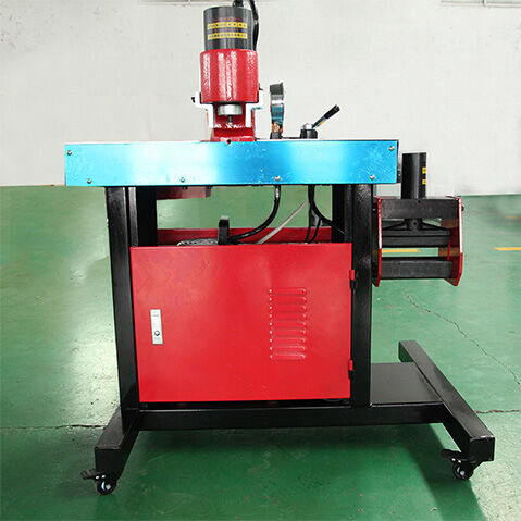 Combined busbar processing machine