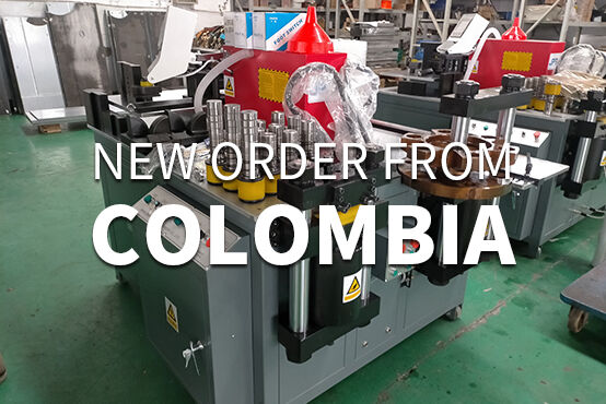 Busbar machine new order from Colombia