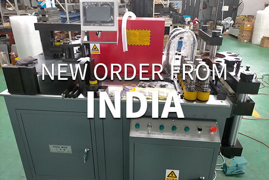 Busbar machine purchase order from India