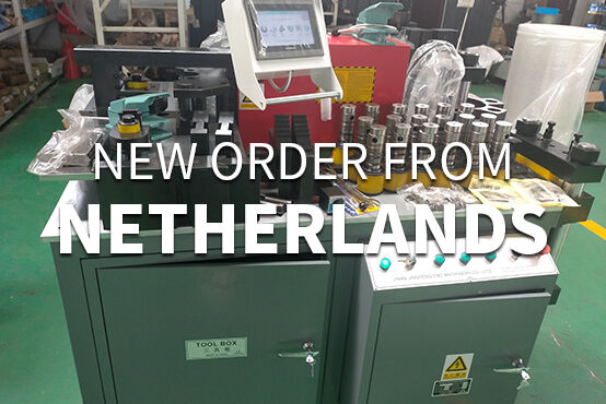 Busbar machine new order from Netherlands