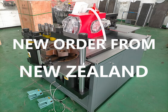 New busbar machine order from New Zealand