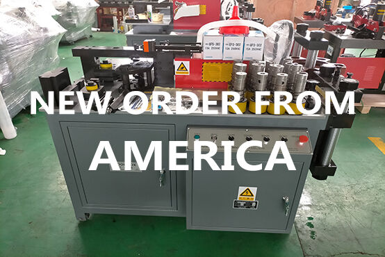 JPSK busbar machine for American customer