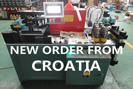 New busbar machine order of Croatia