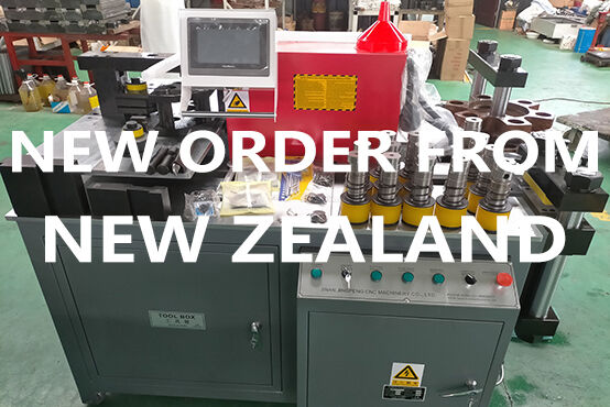 New busbar machine order from New Zealand