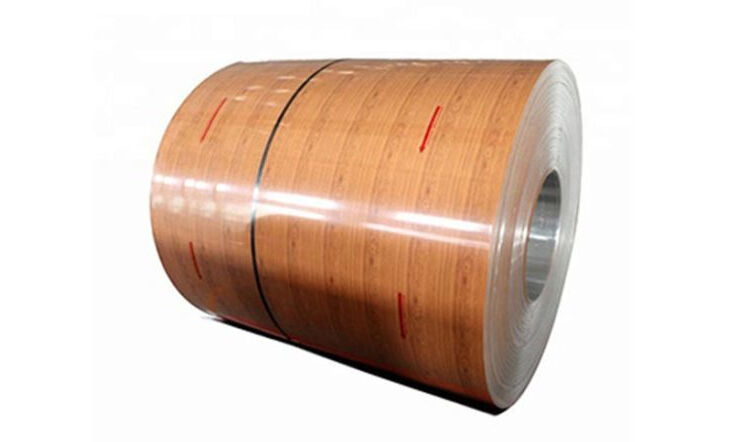 Color coated aluminum coil