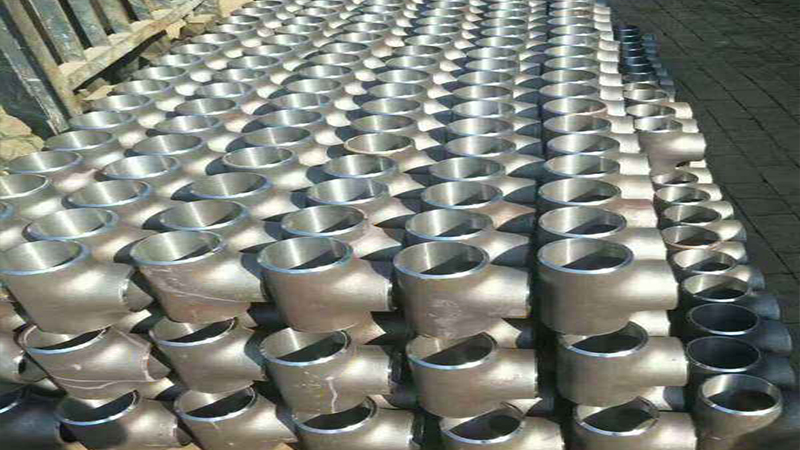 Gr12 Titanium alloy tee