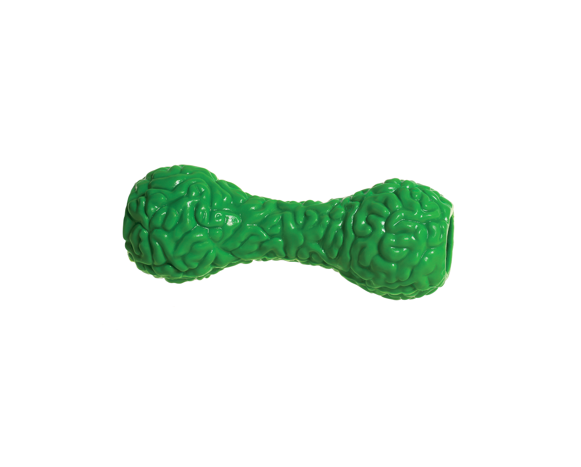 Molar Teeth Leaking Dumbbells Chew Toy Nutural Rubber  WPR8022A