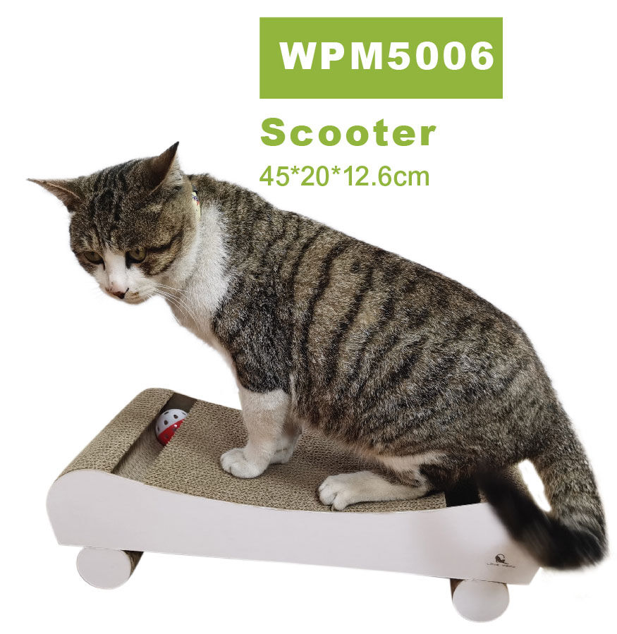 Scooter Cardboard Cat Scratcher WPM5006