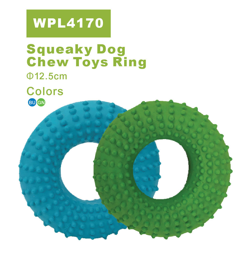Squeaky Dog Chew Toys Ring WPL4170