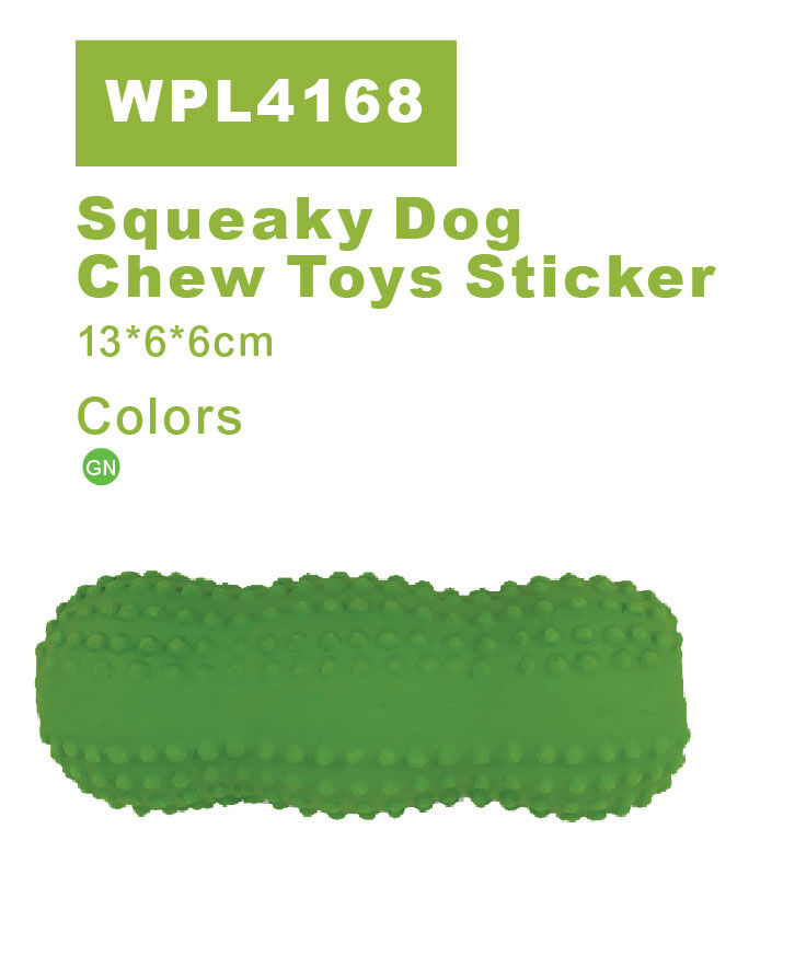 Squeaky Dog Chew Toys Sticker WPL4168
