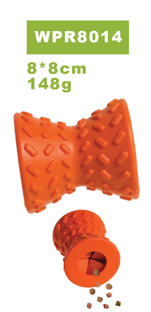 Leaked Dumbbells Chew Toy Nutural Rubber  WPR8014