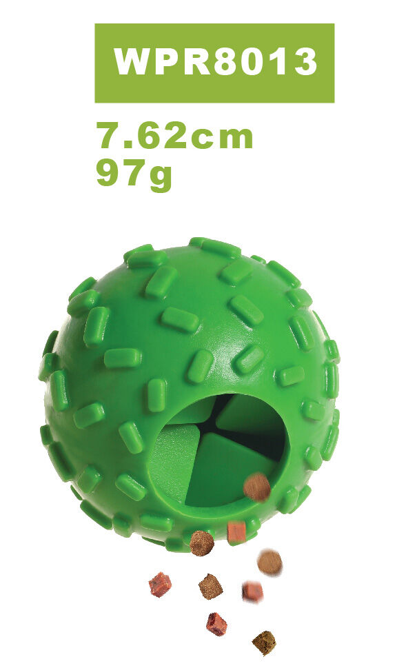 Leaking Ball Chew Toy Nutural Rubber  WPR8013