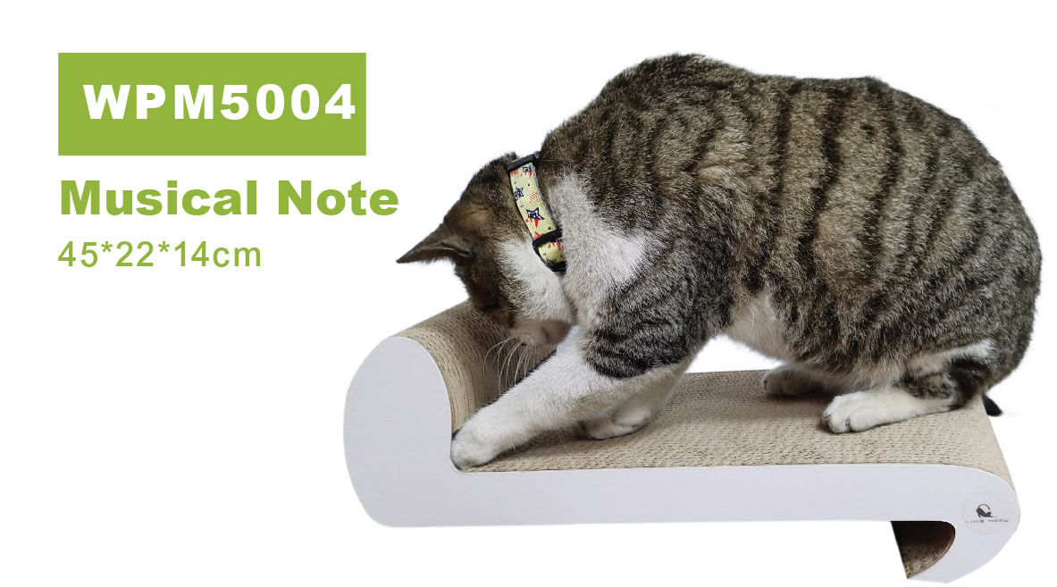 Musical Note Cardboard Cat Scratcher WPM5004