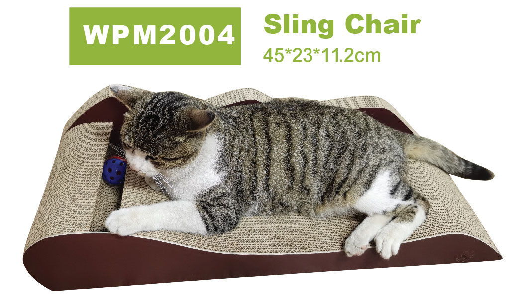 Sling Chair Cardboard Cat Scratcher WPM2004