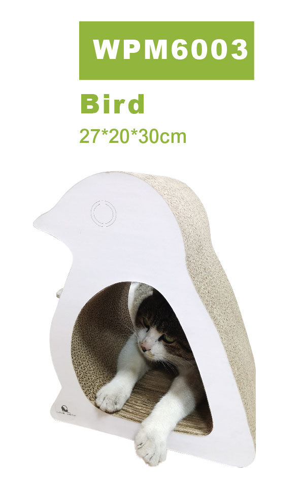 Bird Cardboard Cat Scratcher WPM6003