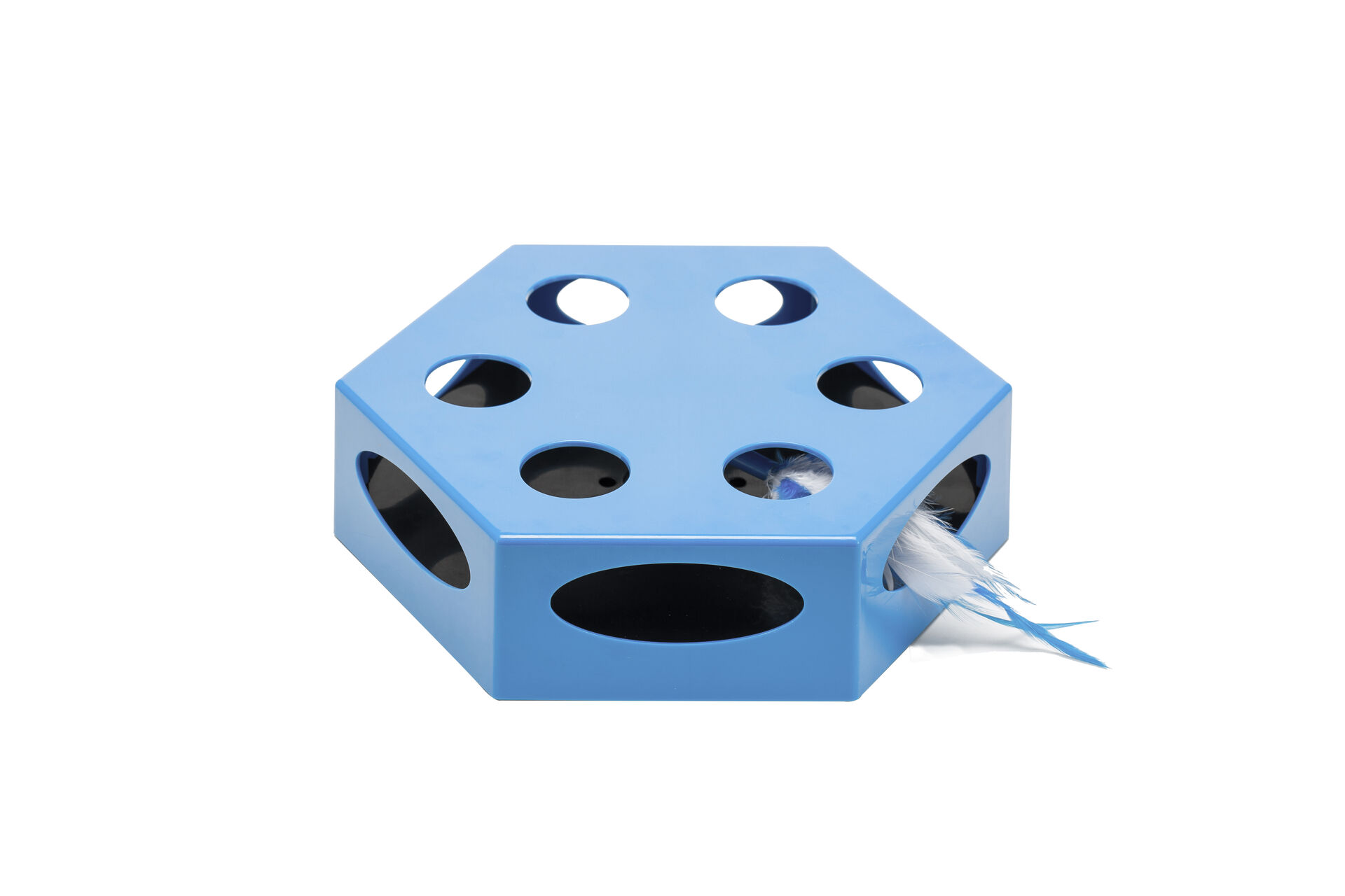 Hexagon Maze Box Cat Toy WPE 1601